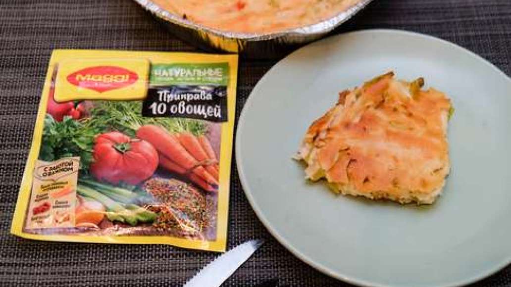 Шаг 4 - Вкусный заливной пирог с капустой на кефире