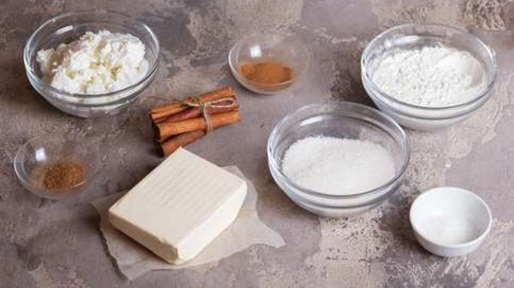 Шаг 1 - Творожное печенье с корицей и мускатным орехом ароматное