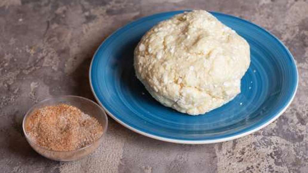 Шаг 2 - Творожное печенье с корицей и мускатным орехом ароматное