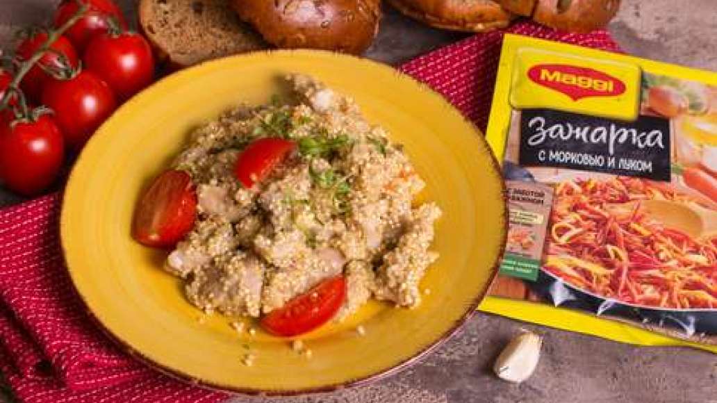 Шаг 4 - Ризотто из киноа с курицей