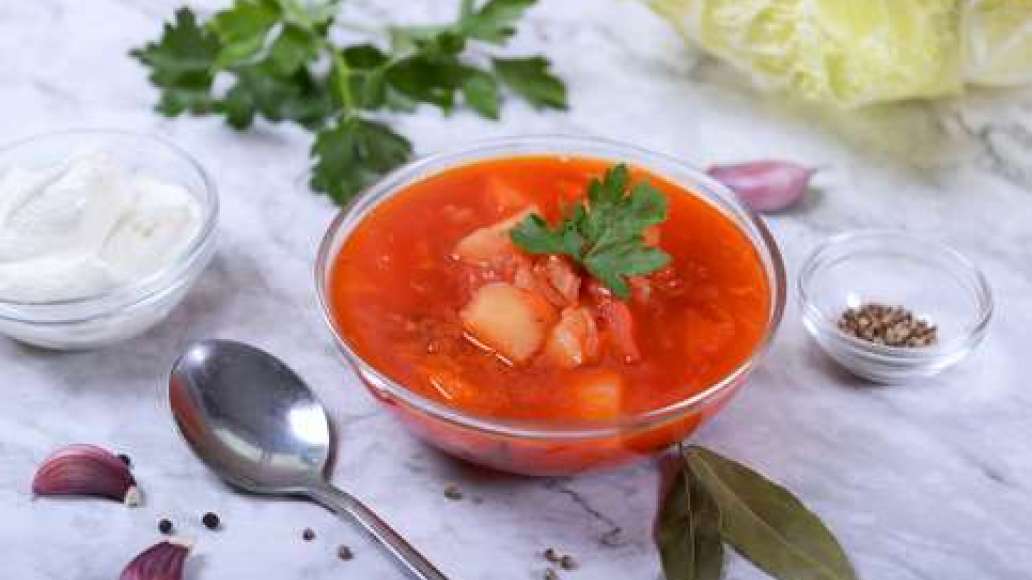Шаг 7 - Борщ с пекинской капустой
