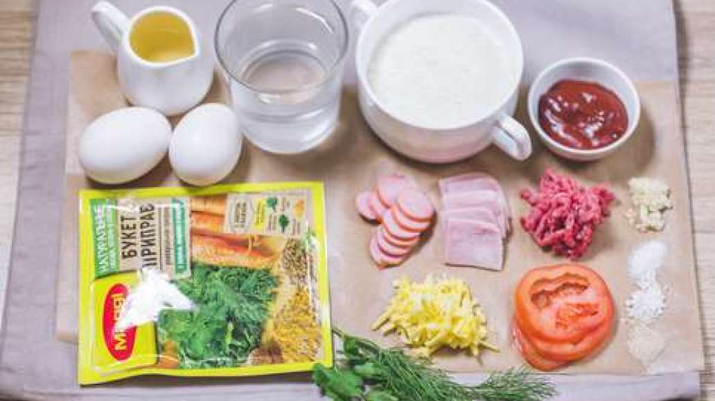Шаг 1 - Очень быстрая простая пицца супермясная