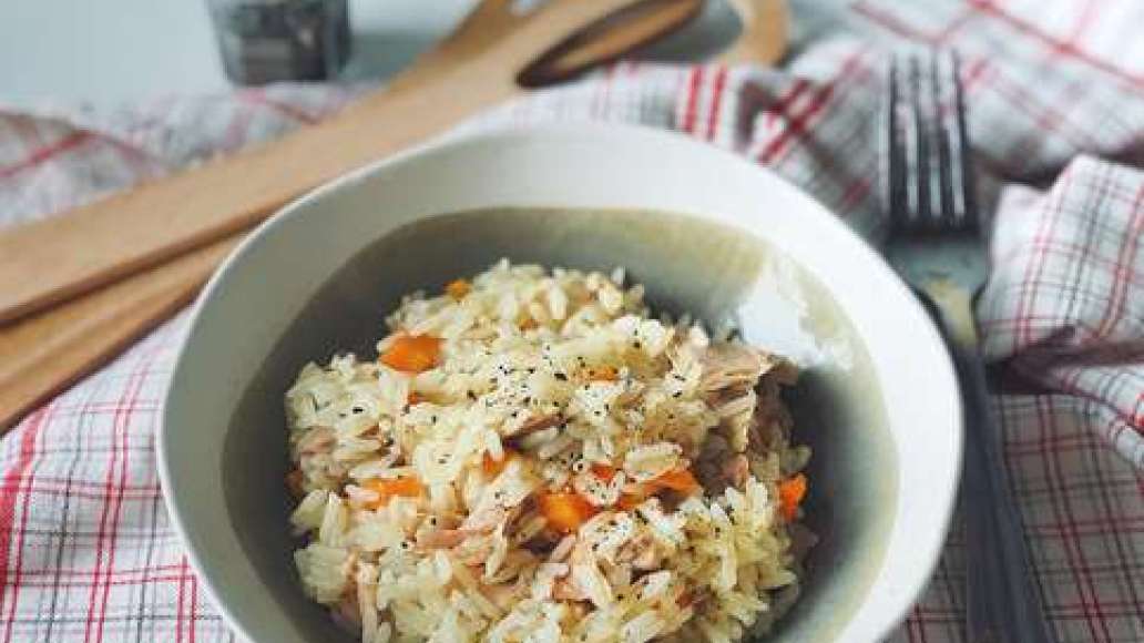 Шаг 5 - Ленивый плов с курицей