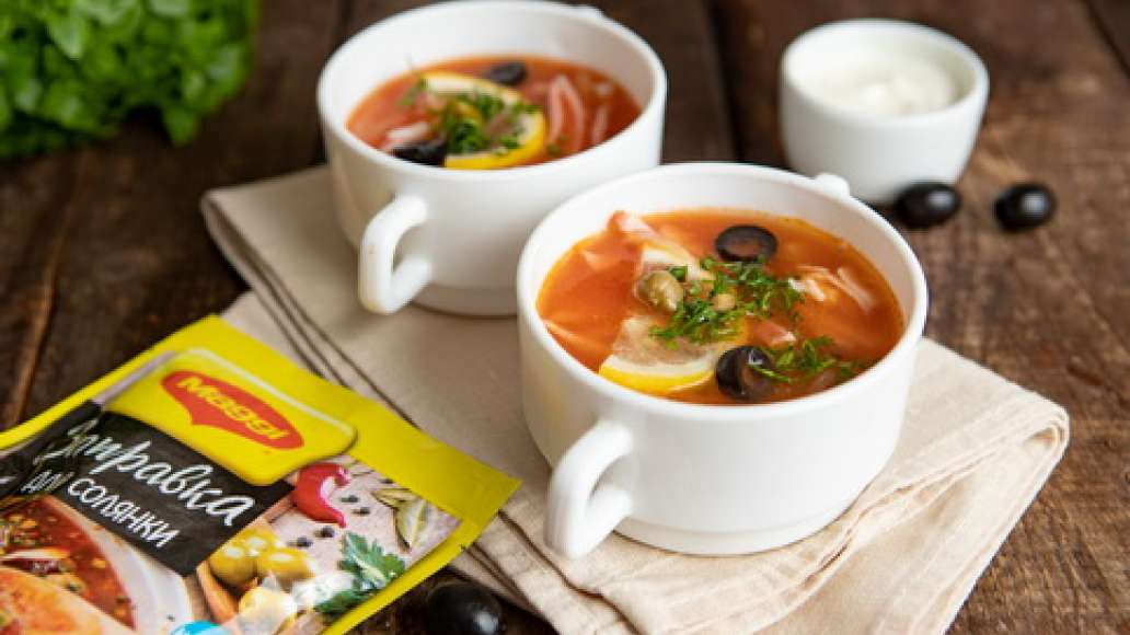 Шаг 4 - Солянка старинная сборная с куриными сердечками
