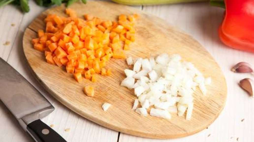 Шаг 3 - Булгур с куриной грудкой и овощами
