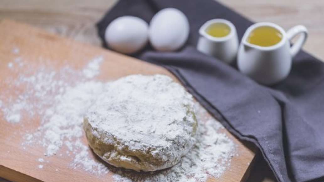 Шаг 2 - Пицца на кефире с курицей и овощами