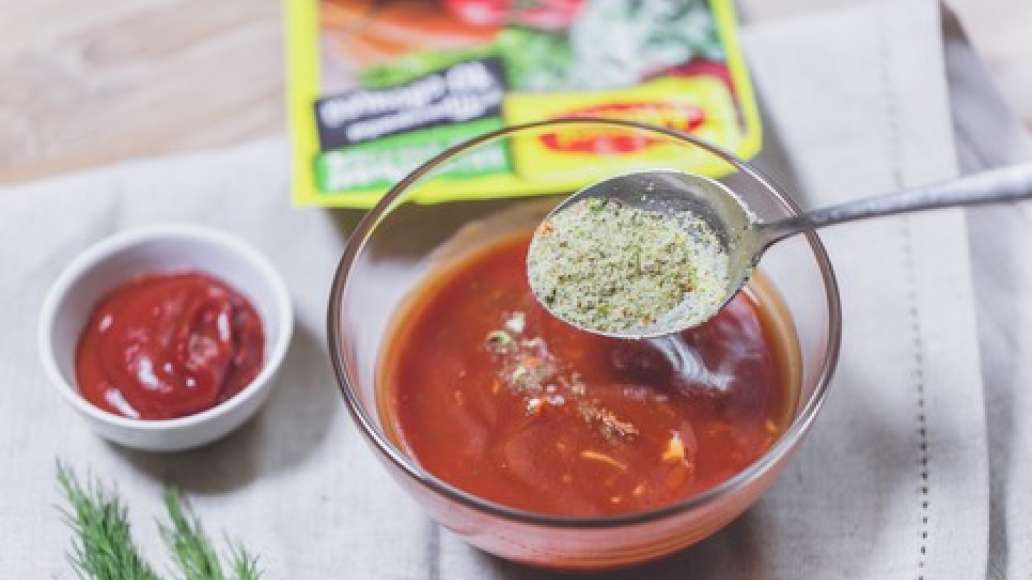 Шаг 3 - Пицца на кефире с курицей и овощами
