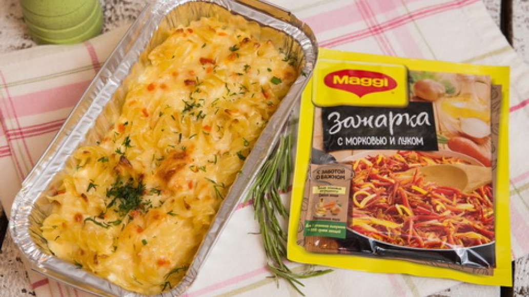 Шаг 4 - Запеканка из макарон с яйцом