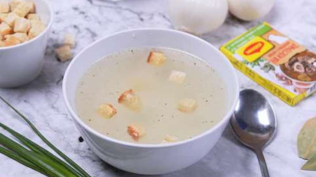 Шаг 5 - Бульон из мяса на кости