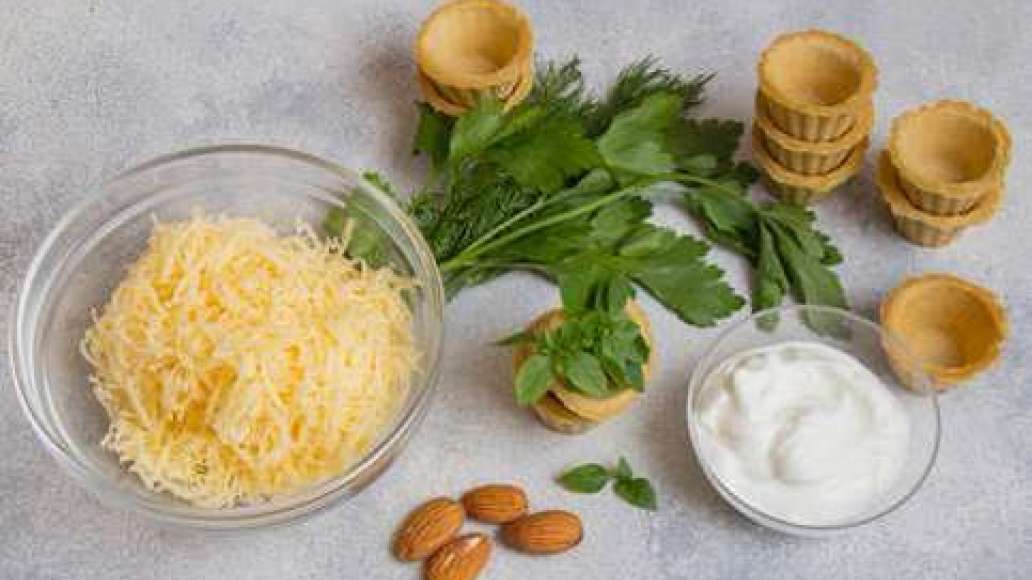 Шаг 2 - Вкусные тарталетки с  сыром