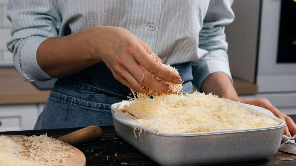 Шаг 6 - Быстрая лазанья из лаваша с начинкой из курицы и грибов