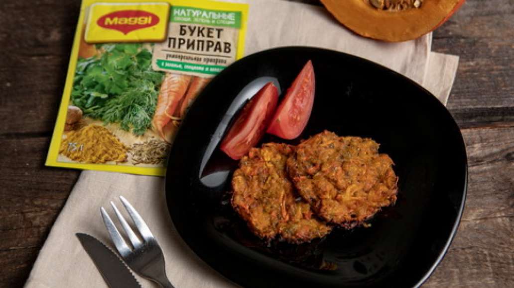 Шаг 4 - Драники  пп в духовке из моркови и тыквы