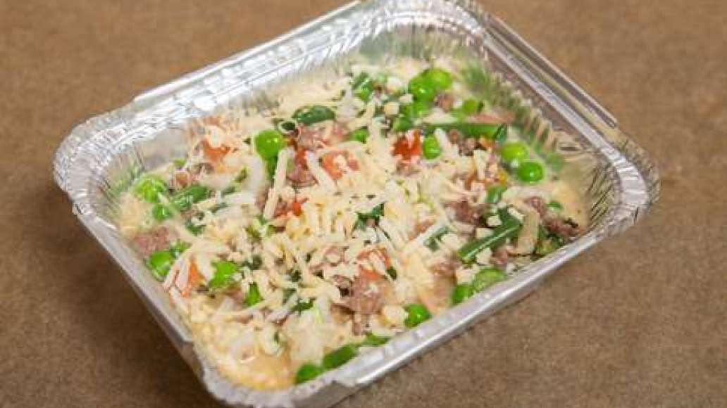 Шаг 3 - Запеканка с фаршем и овощами