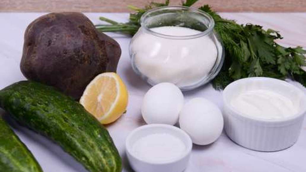 Шаг 1 - Холодный свекольник без мяса