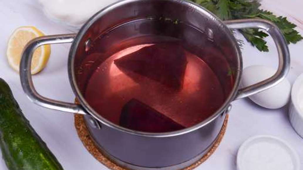 Шаг 2 - Холодный свекольник без мяса