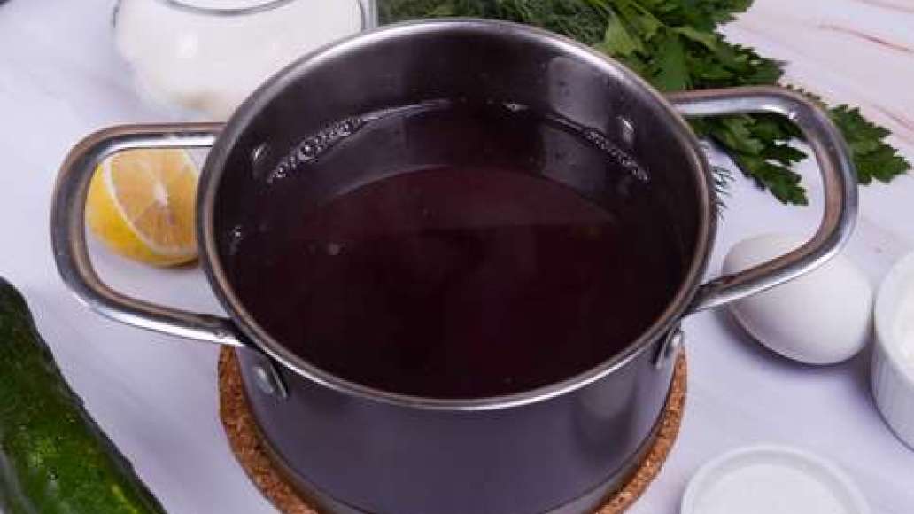 Шаг 3 - Холодный свекольник без мяса