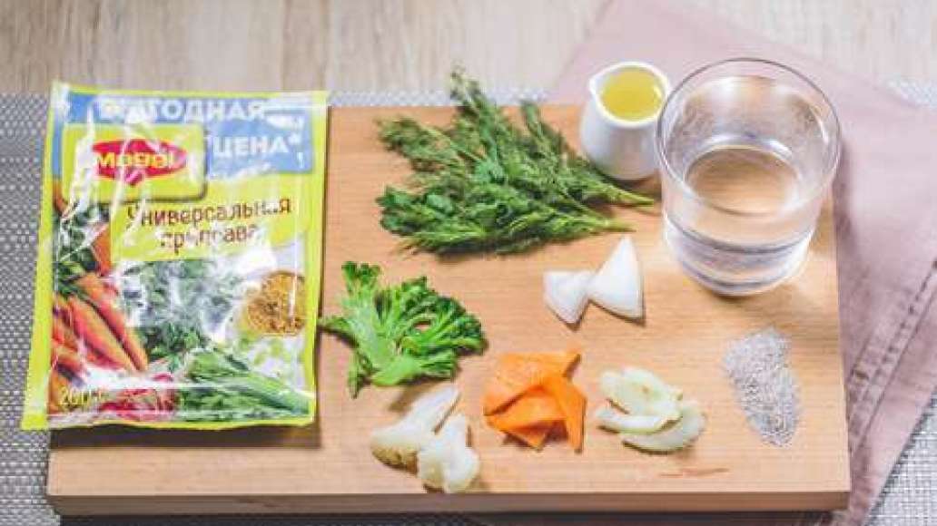 Шаг 1 - Ячневая каша постная с брокколи и цветной капустой