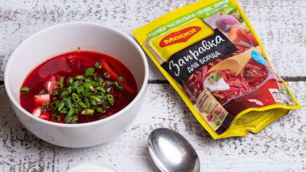 Шаг 3 - Борщ с гречневой крупой и курицей