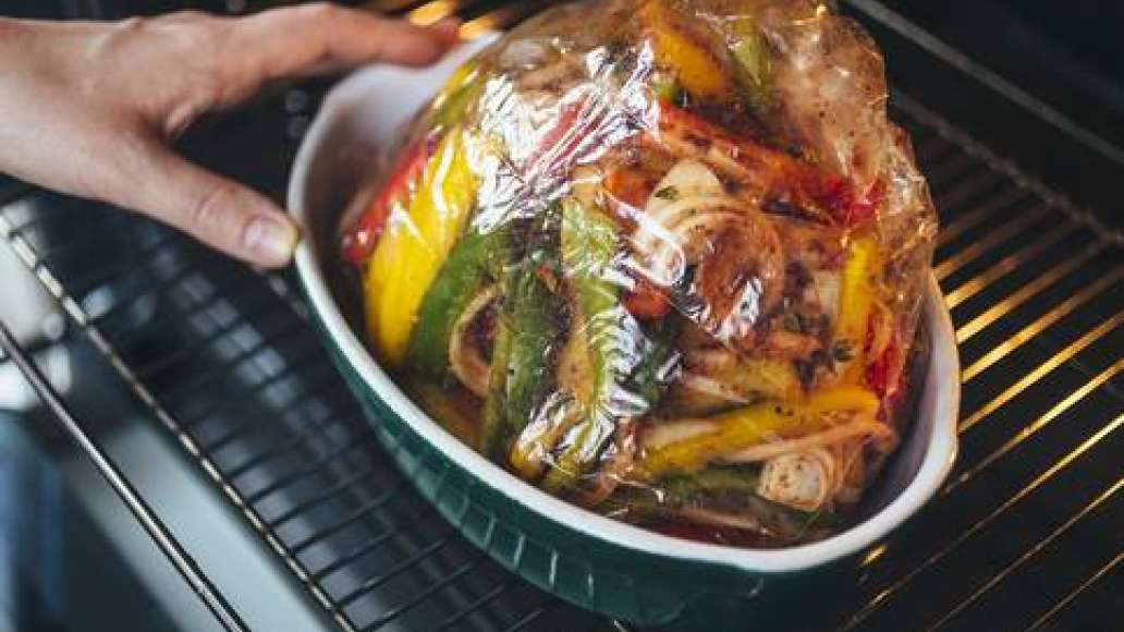 Шаг 3 - Запеченная куриная грудка с гарниром из стручковой фасоли