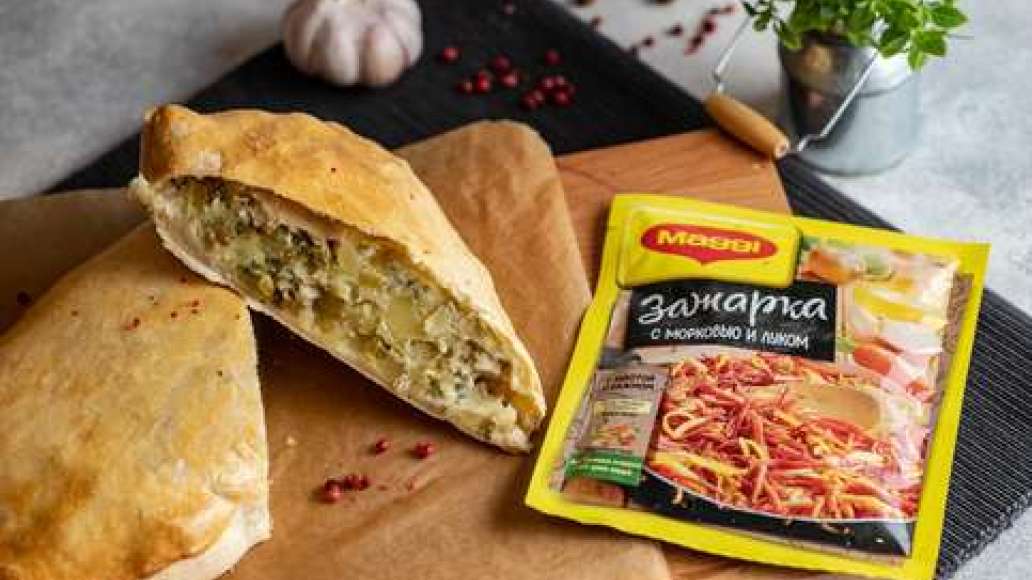 Шаг 4 - Пирог с картошкой в духовке