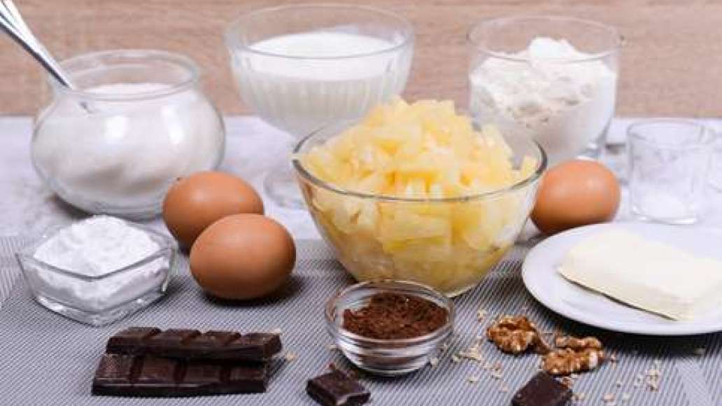 Шаг 1 - Торт панчо с ананасами