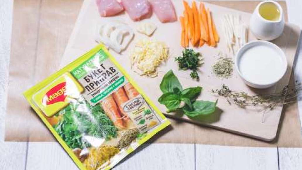 Шаг 1 - Аппетитная курица со сливками по-итальянски с базиликом
