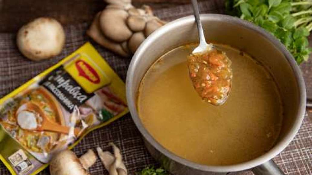 Шаг 2 - Суп рассольник постный  с грибами и овощами