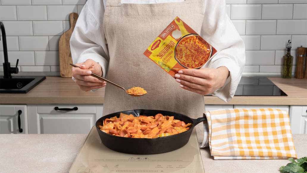 Ароматная солянка с сосисками: шаг 4 Ароматная солянка с сосисками: шаг 4