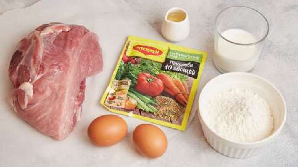 Вымыть мясо и обсушить бумажными полотенцами. Вымыть яйца. Просеять муку. Вымыть мясо и обсушить бумажными полотенцами. Вымыть яйца. Просеять муку.