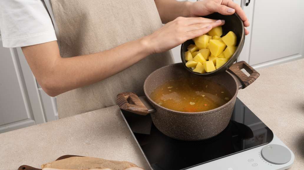 Кукурузный крем суп: шаг 3 Кукурузный крем суп: шаг 3