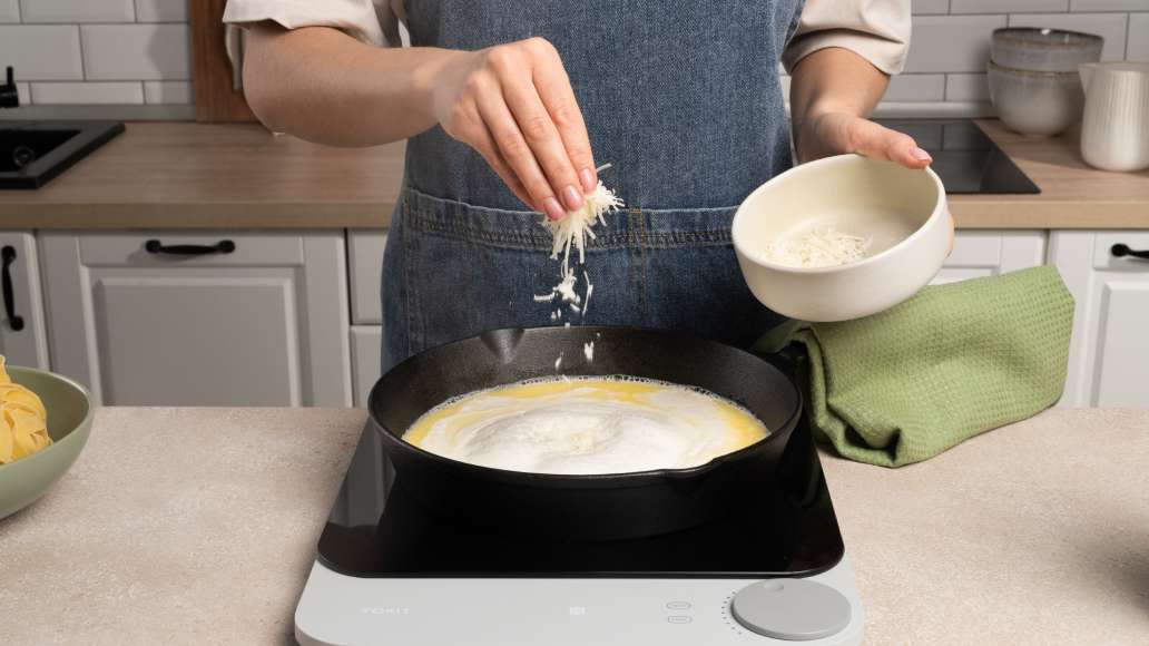 Нежная сливочная паста с курицей: шаг 2 Нежная сливочная паста с курицей: шаг 2