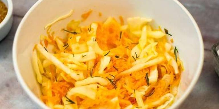 Салат из свежей капусты с морковью — пошаговый рецепт с фото от Maggi