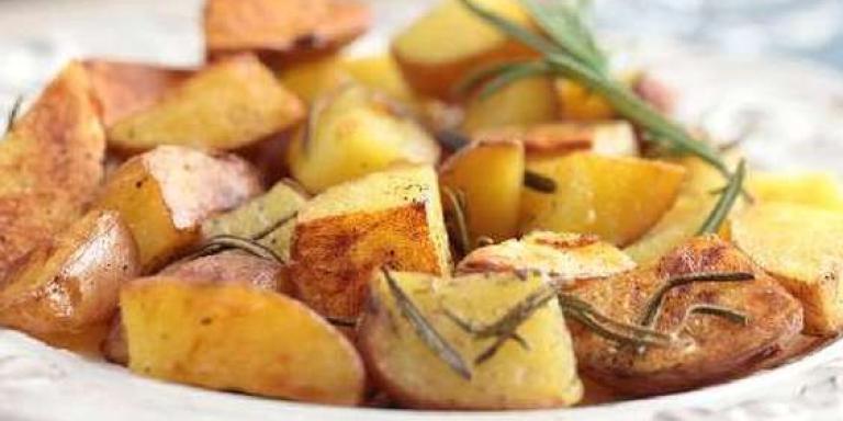 Картофель, запечённый с розмарином и приправой maggi®: рецепт с фото