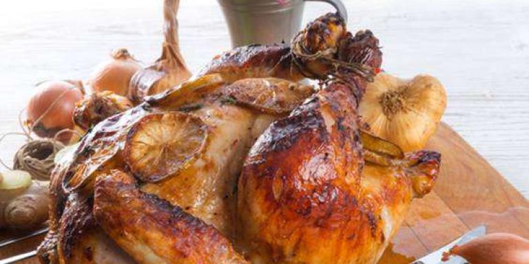 Курица фаршированная луком - рецепт приготовления с фото от Maggi.ru