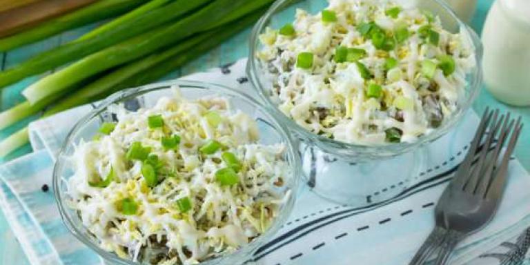 Салат с кальмарами и капустой - пошаговый рецепт с фото от экспертов Maggi