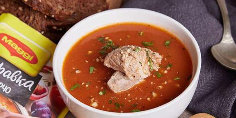 Суп харчо со свининой наваристый - рецепт приготовления с фото от Maggi.ru