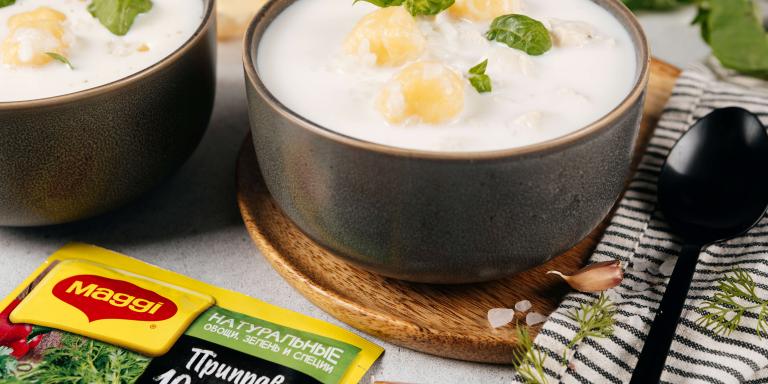Сливочный суп с сырными фрикадельками - рецепт приготовления с фото от Maggi.ru