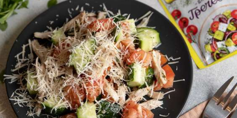 Вкусный салат простой - рецепт приготовления с фото от Maggi.ru