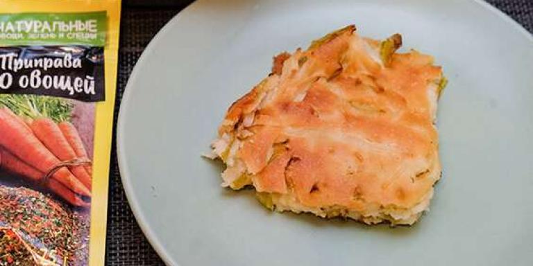 Вкусный заливной пирог с капустой на кефире - рецепт приготовления с фото от Maggi.ru