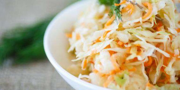 Салат из капусты с яблоками - рецепт приготовления с фото от Maggi.ru