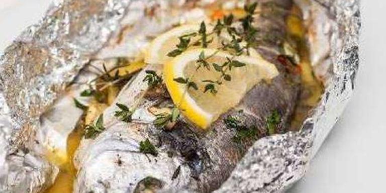 Рыба тушеная в фольге - рецепт приготовления с фото от Maggi.ru