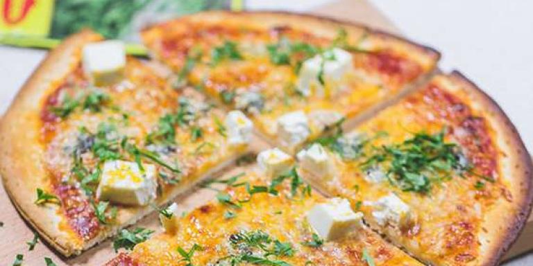 Пицца "четыре сыра"  на сковороде - рецепт приготовления с фото от Maggi.ru