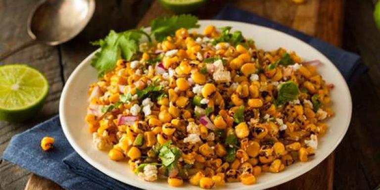 Мексиканский салат с кукурузой - рецепт приготовления с фото от Maggi.ru
