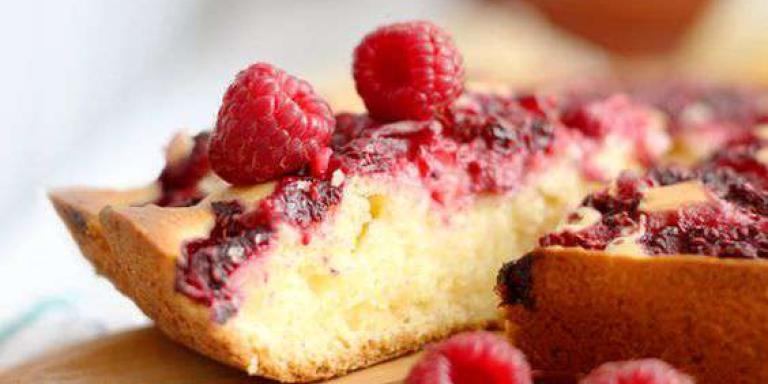 Пирог с малиной - рецепт приготовления с фото от Maggi.ru