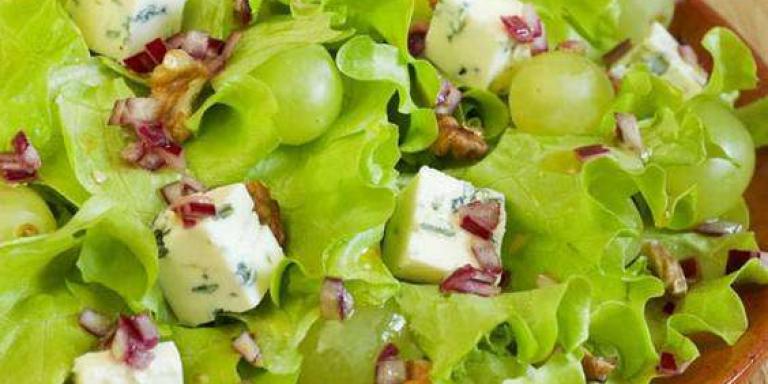 Салат с дор блю и грецкими орешками - рецепт приготовления с фото от Maggi.ru