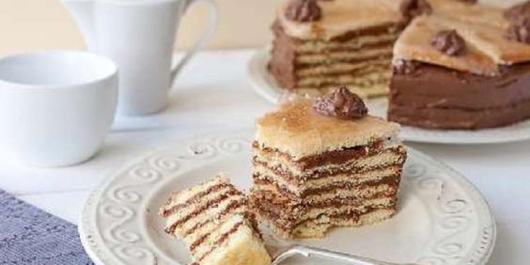 Венгерский торт "добош" - рецепт приготовления с фото от Maggi.ru