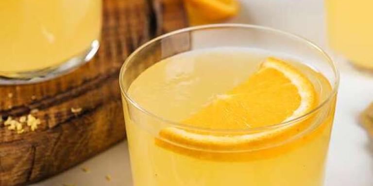 Апельсиновый кисель на картофельном крахмале - рецепт с фото