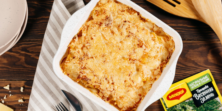 Нежная курица, запечённая с ананасами и картошкой, пошаговый рецепт с фото