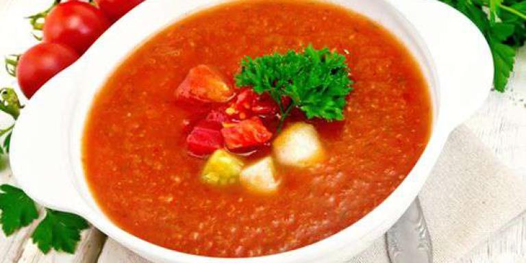Испанский томатный суп гаспачо в домашних условиях — рецепт с фото