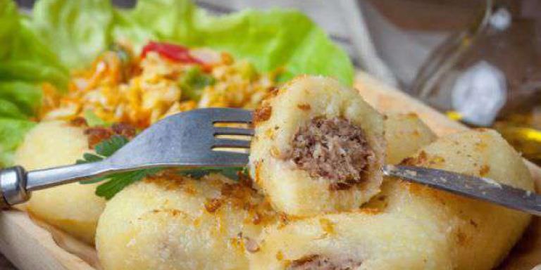 Картофельные кнедлики с мясом - рецепт приготовления с фото от Maggi.ru